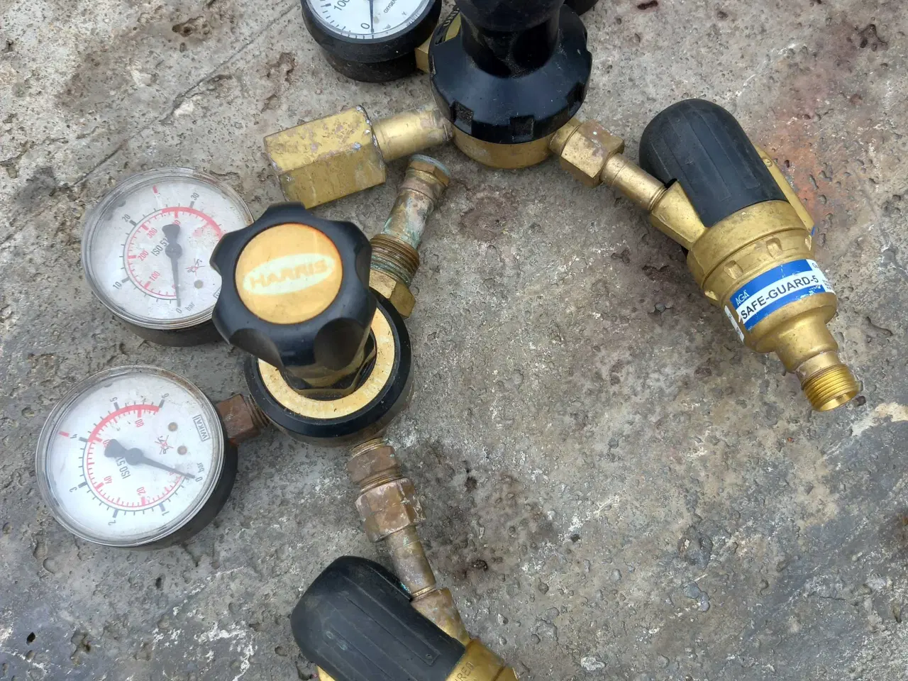 Billede 1 - Gas / ilt manometer 
