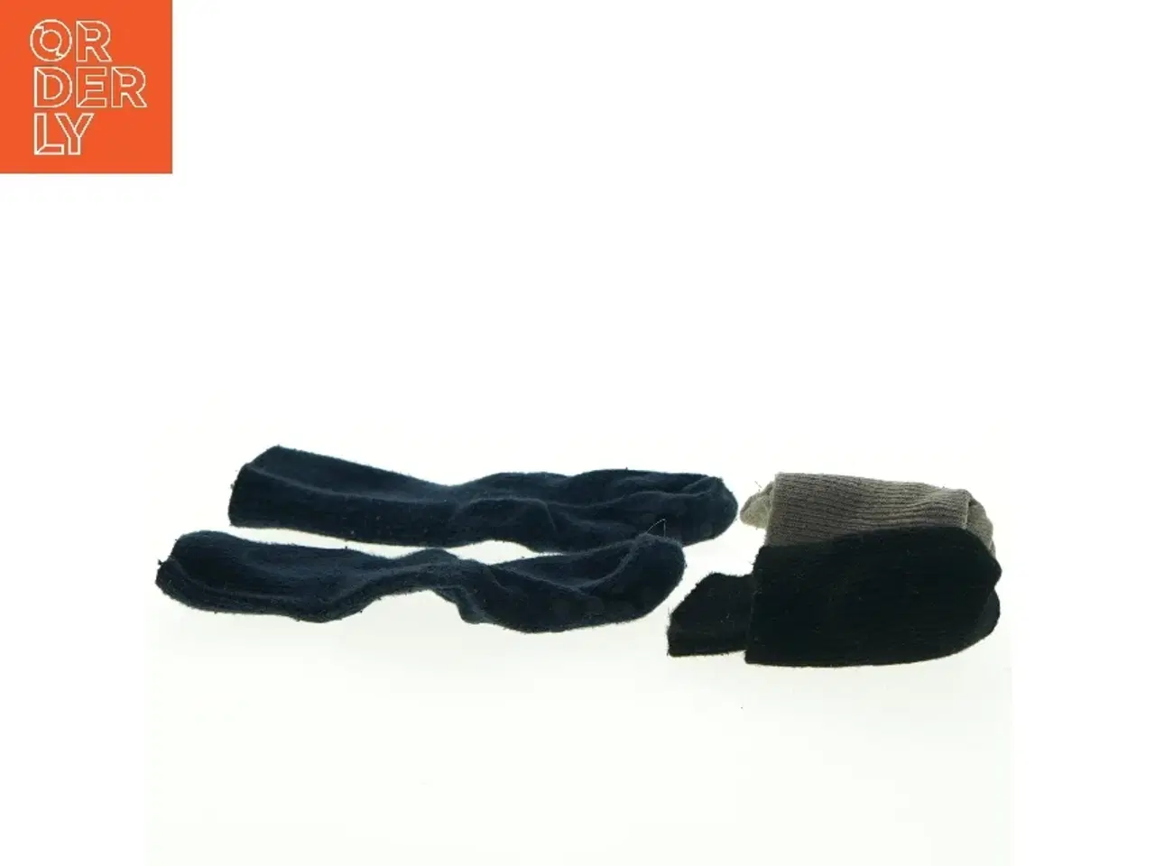 Billede 1 - Brugte strømper (str. Fodlængde 8 cm)