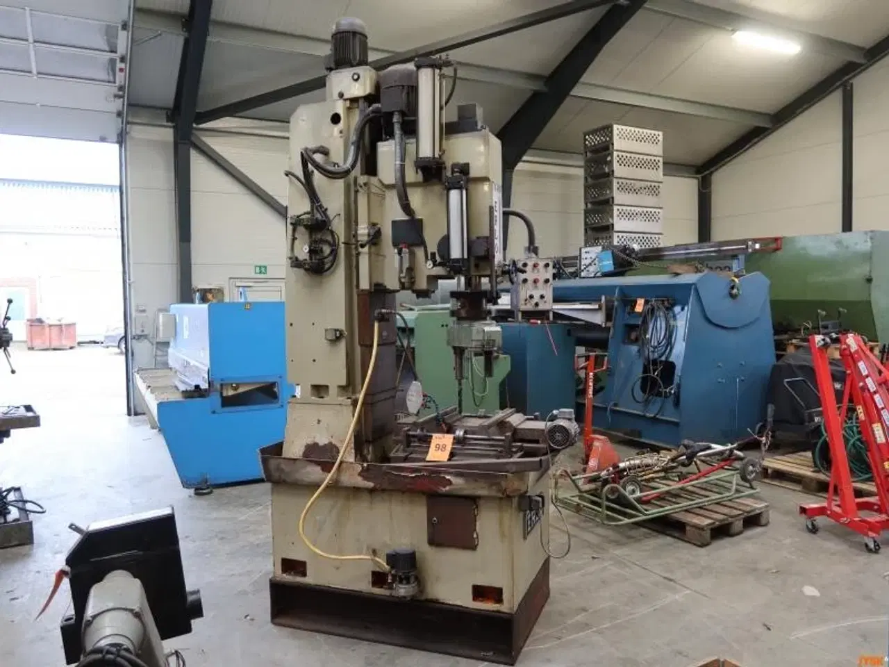 Billede 1 - SØJLEBOREMASKIN