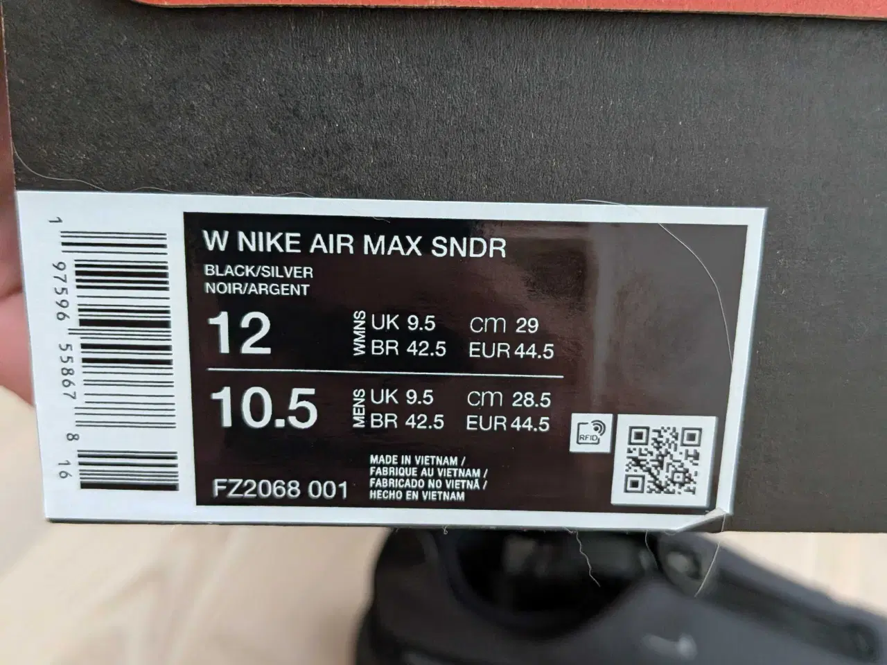 Billede 8 - Nike Air Max sunder black silver 