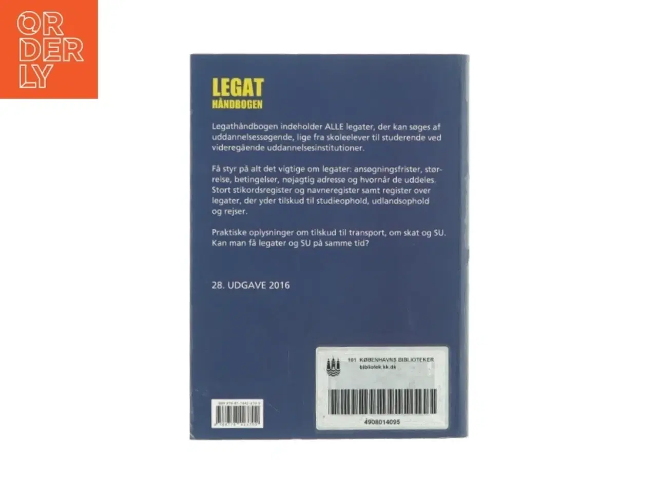 Billede 2 - Legat håndbogen uddannelse 2016 (bog)