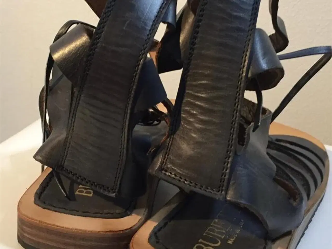 Billede 5 - Bubetti, blå sandaler, str 39,5