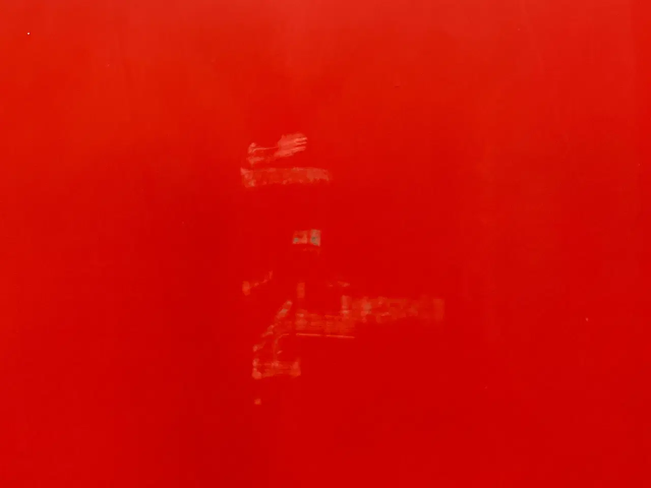 Billede 4 - Massiv indvendig dør, melamin, 992x95x2085 mm, venstrehængt, rød