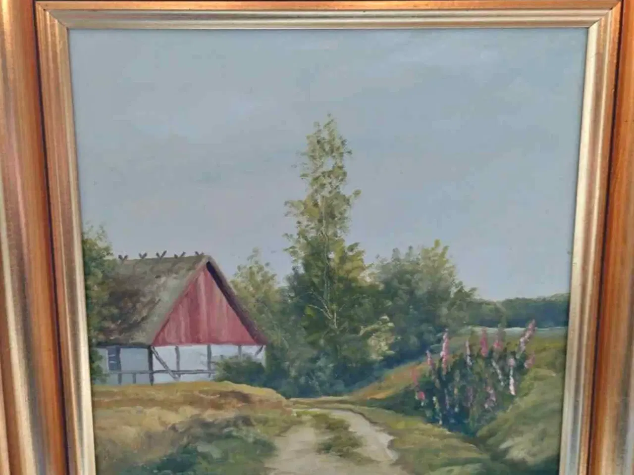 Billede 1 - Maleri af KJ Andersen 