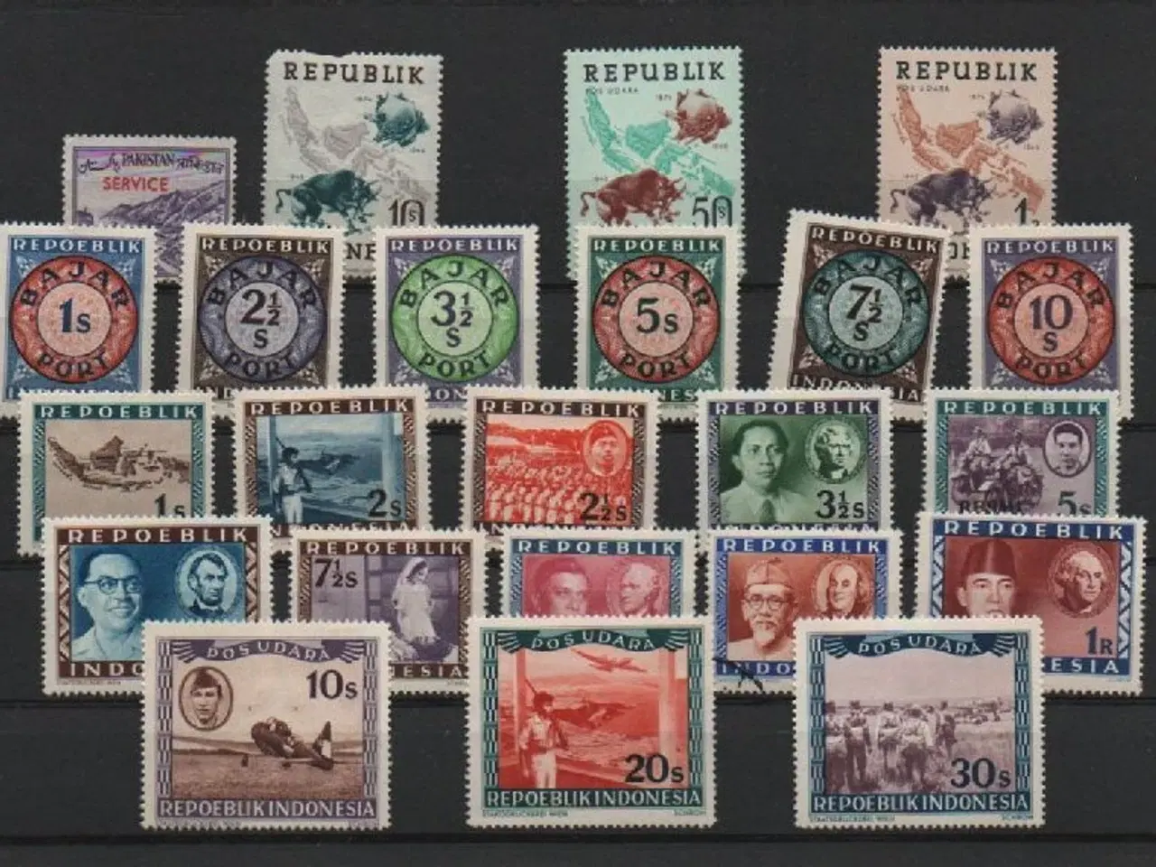 Billede 3 - Rode lot med diverse fgrimærker