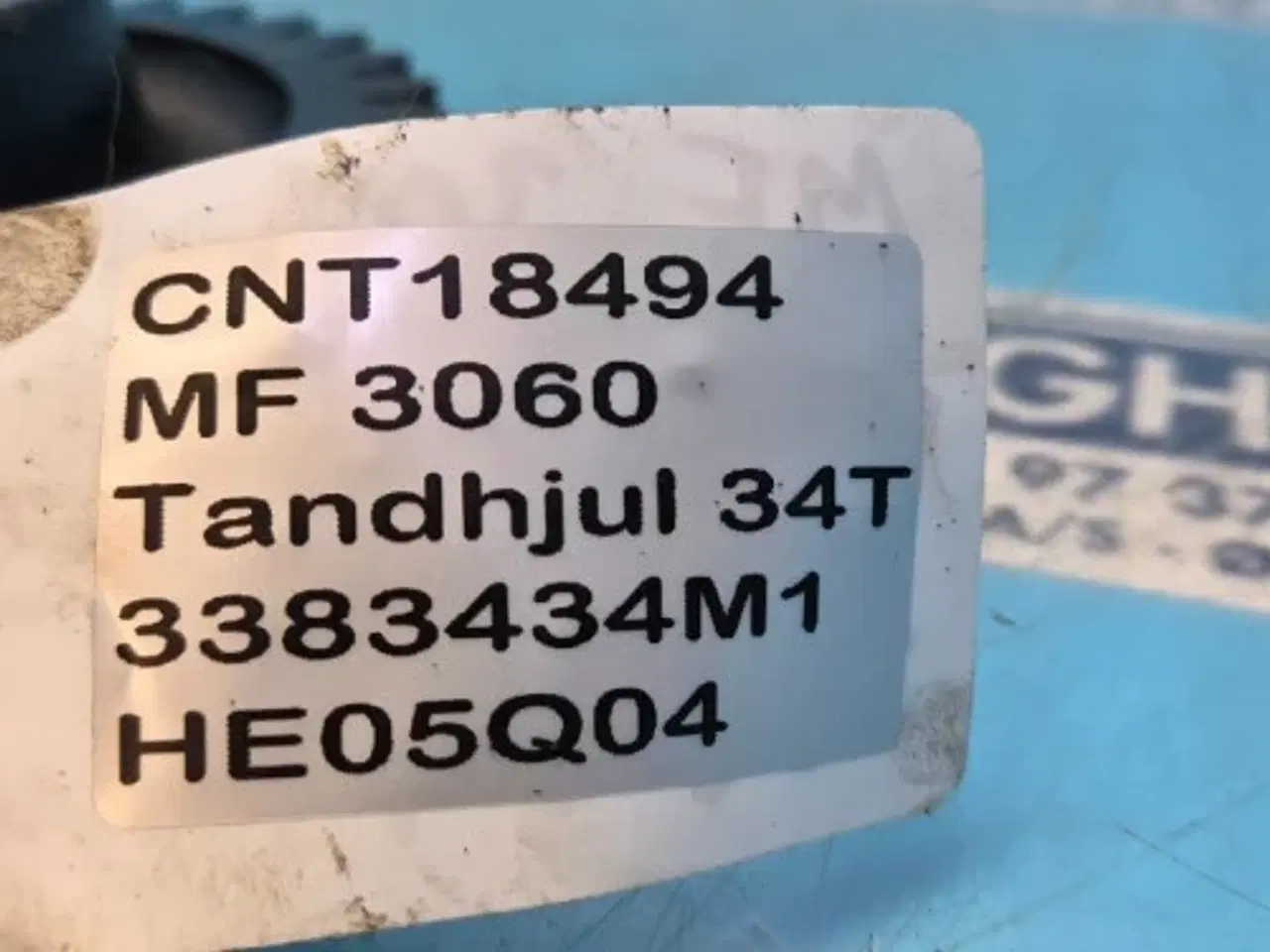 Billede 10 - Massey Ferguson 3060 Tandhjul 3383434M1