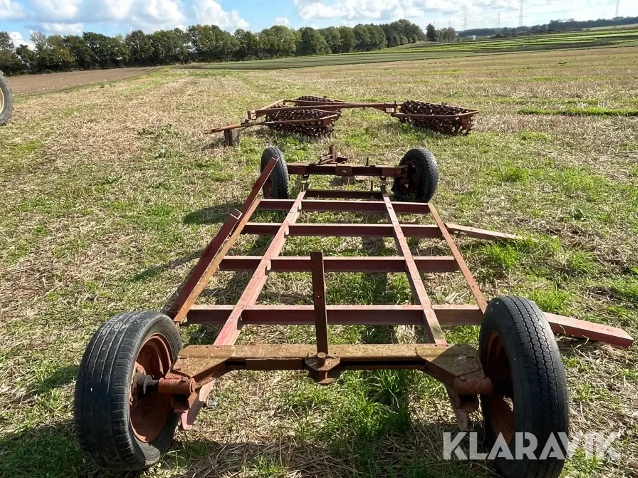 Billede 12 - Knasttromle med transport vogn FMA
