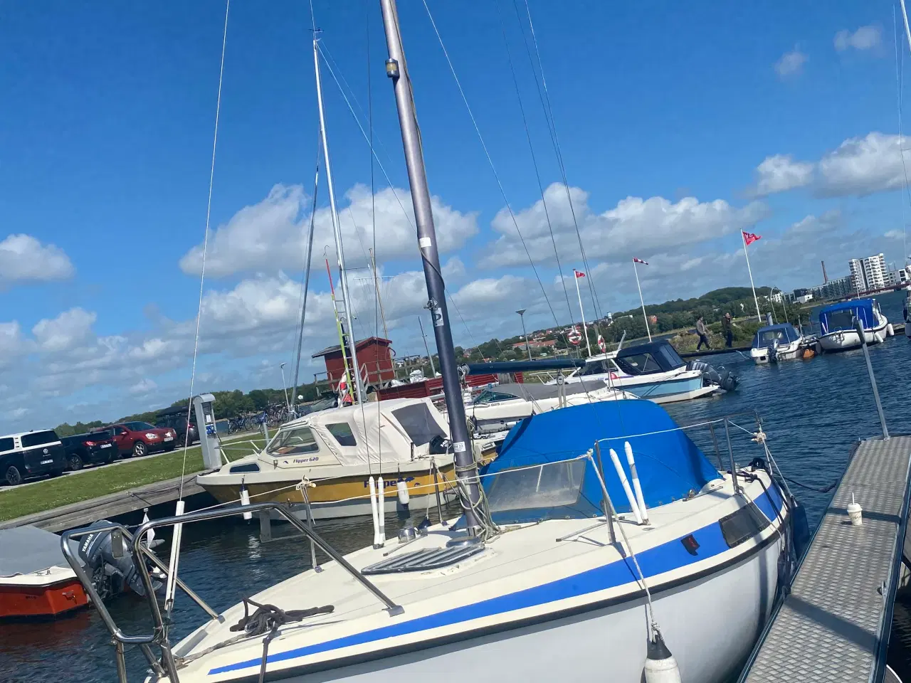 Billede 3 - Sejl båd med havneplads i Aalborg 