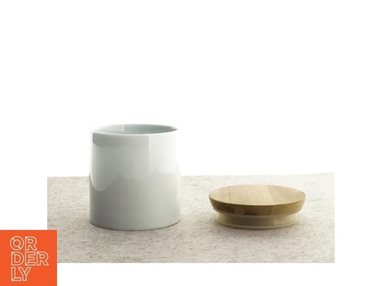 Billede 2 - Opbevaringskrukke fra IKEA (str. 10 x 8 cm)