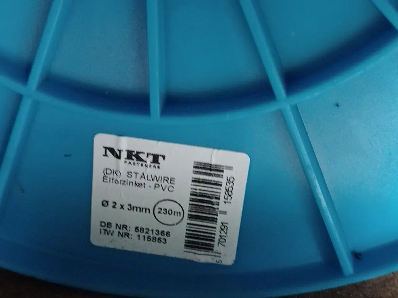 Billede 1 - Stålvire og kæde