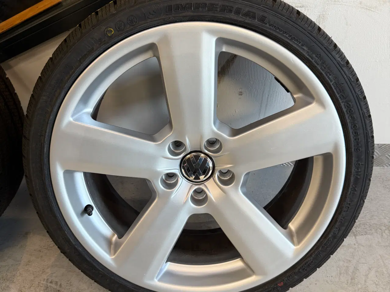 Billede 5 - 19”alufælge til Vw/skoda/seat/audi med nye dæk
