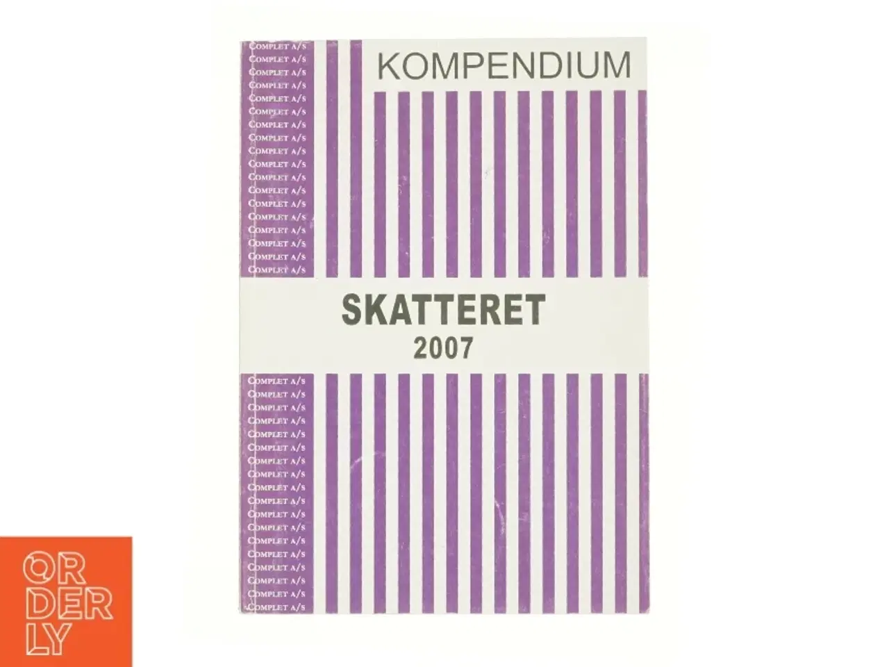 Billede 1 - kompendium i skatteret 2007 af Peter Wedel Ranch Krarup (Bog)