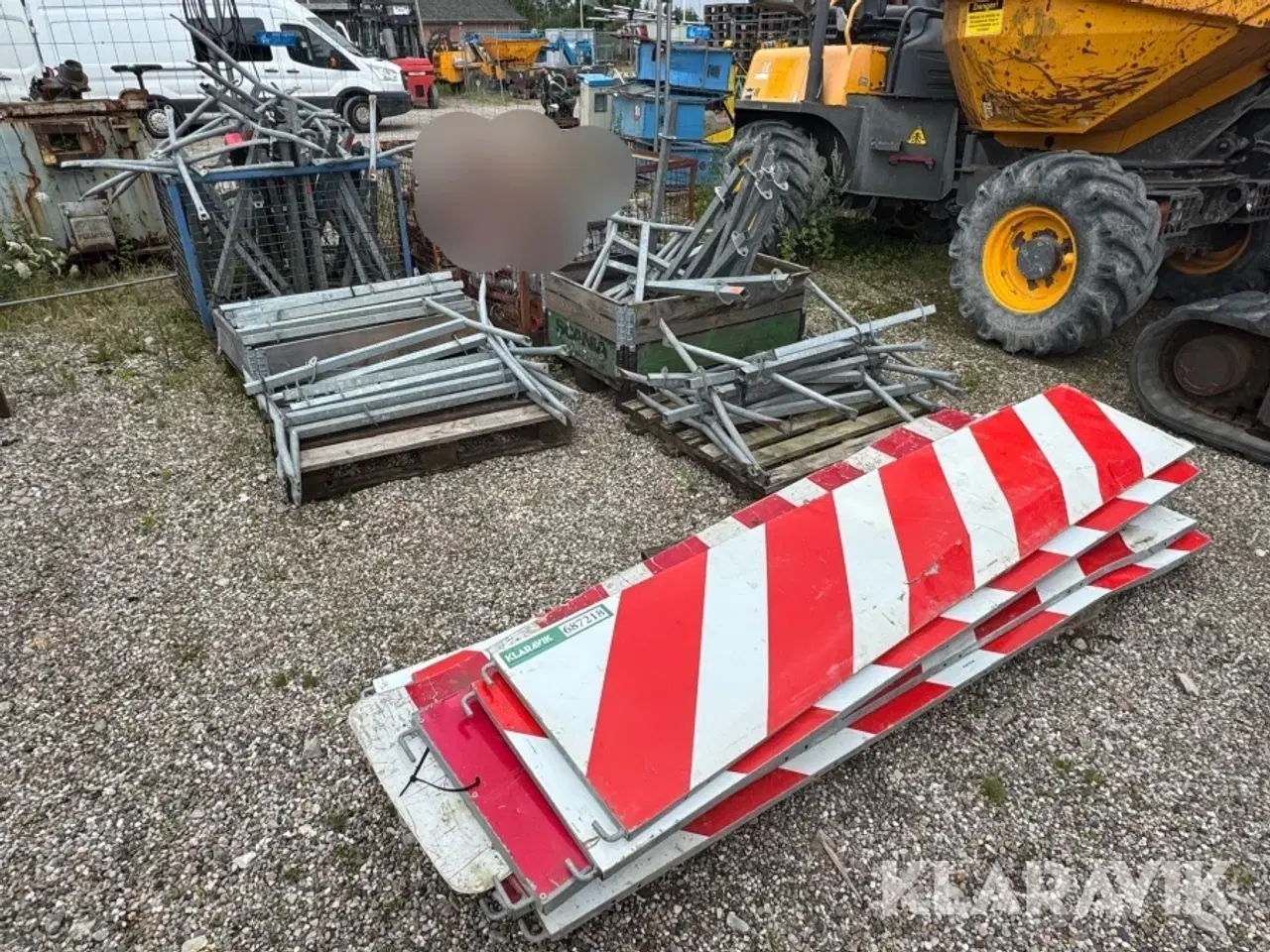 Billede 1 - Afspærring 11 styk