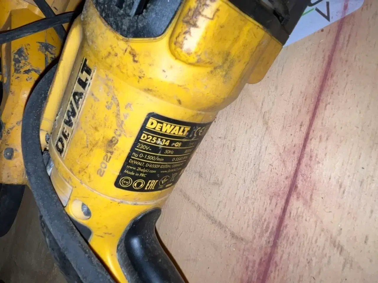 Billede 5 - 2 x Vinkelsliber ,  2 x Borehammer, 2 x Bajonetsav DEWALT