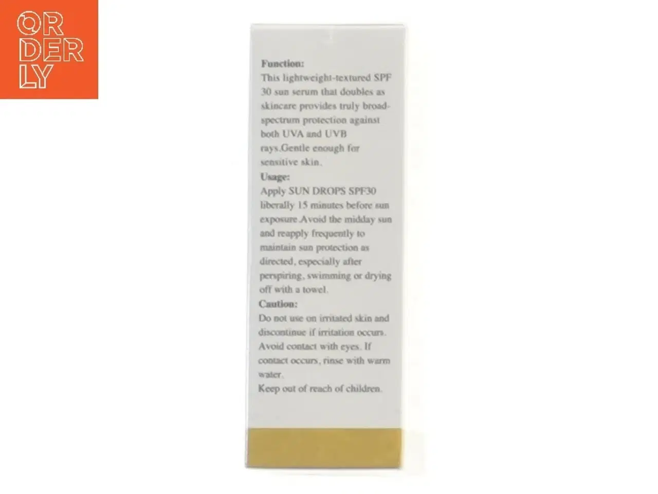 Billede 3 - Lantz Sun Drops SPF 30 ansigtsserum fra Lantz Copenhagen (str. 30 ml cm)