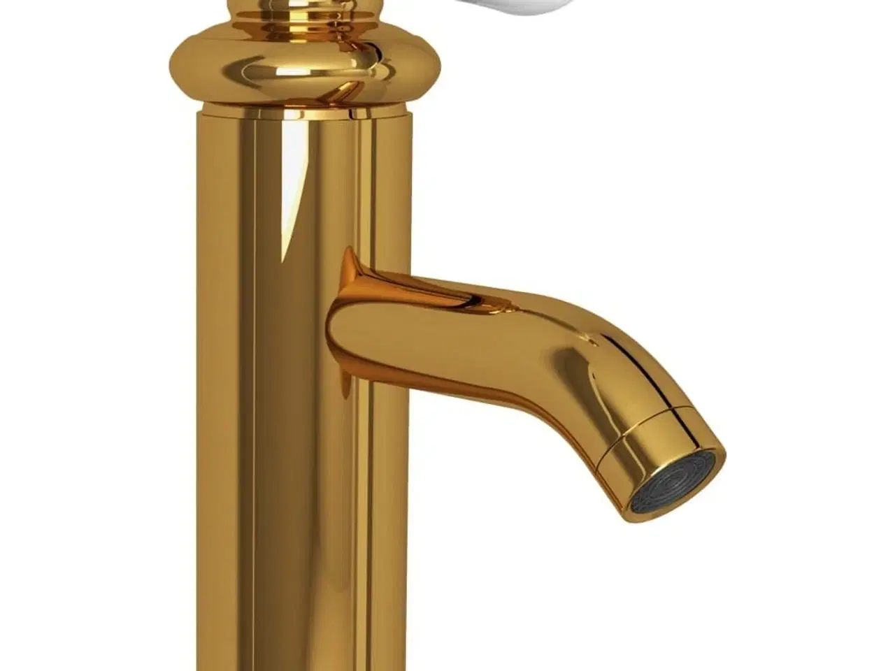 Billede 2 - Vandhane til badeværelseshåndvask 130x180 mm guldfarvet