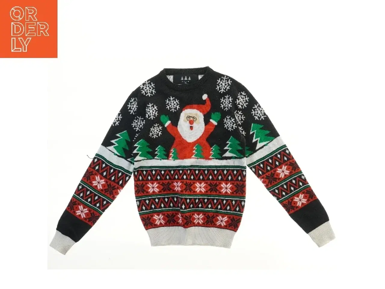 Billede 1 - Julesweater med julemotiv (str. 152)