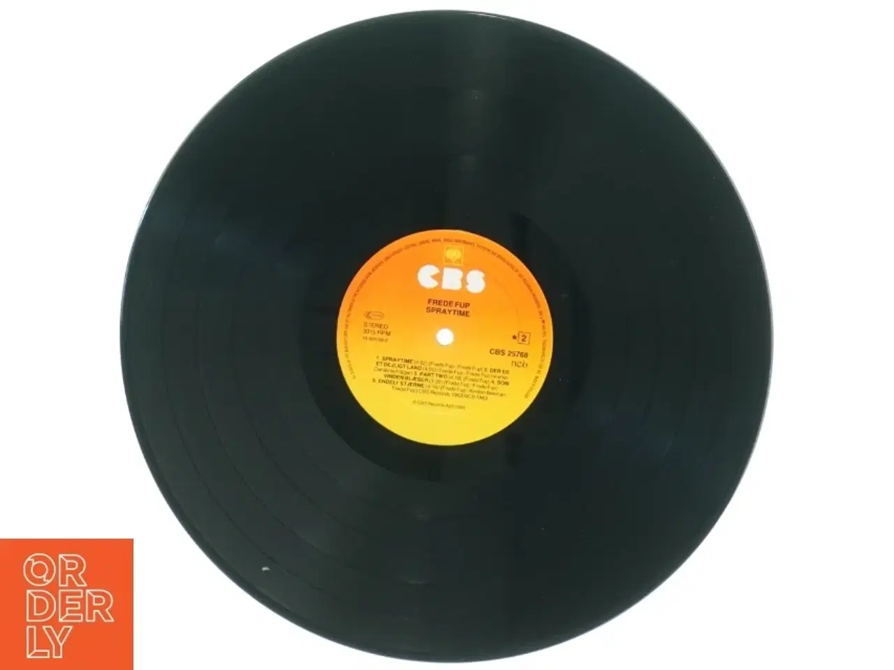 Billede 2 - Vinylplade med Frede Fup fra CBS (str. 31 x 31 cm)
