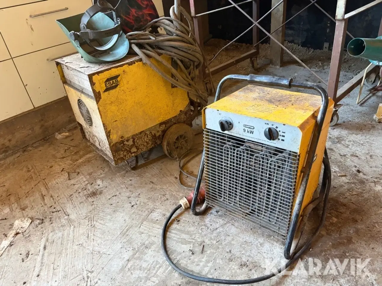 Billede 1 - Svejsemaskine og varme blæser