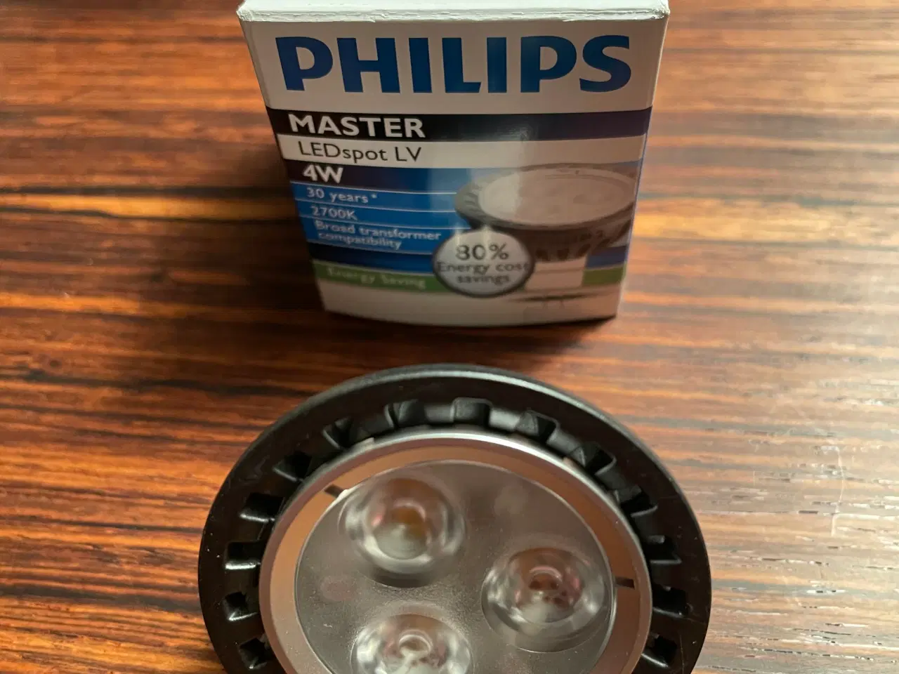 Billede 1 - 27 stk. Philips GU5.3/MR16 LED 4W 2700K lyskilder