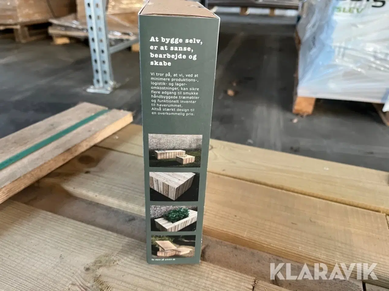 Billede 6 - Træpakke Arki Kit 0619 plante plint bænk 5 sæt