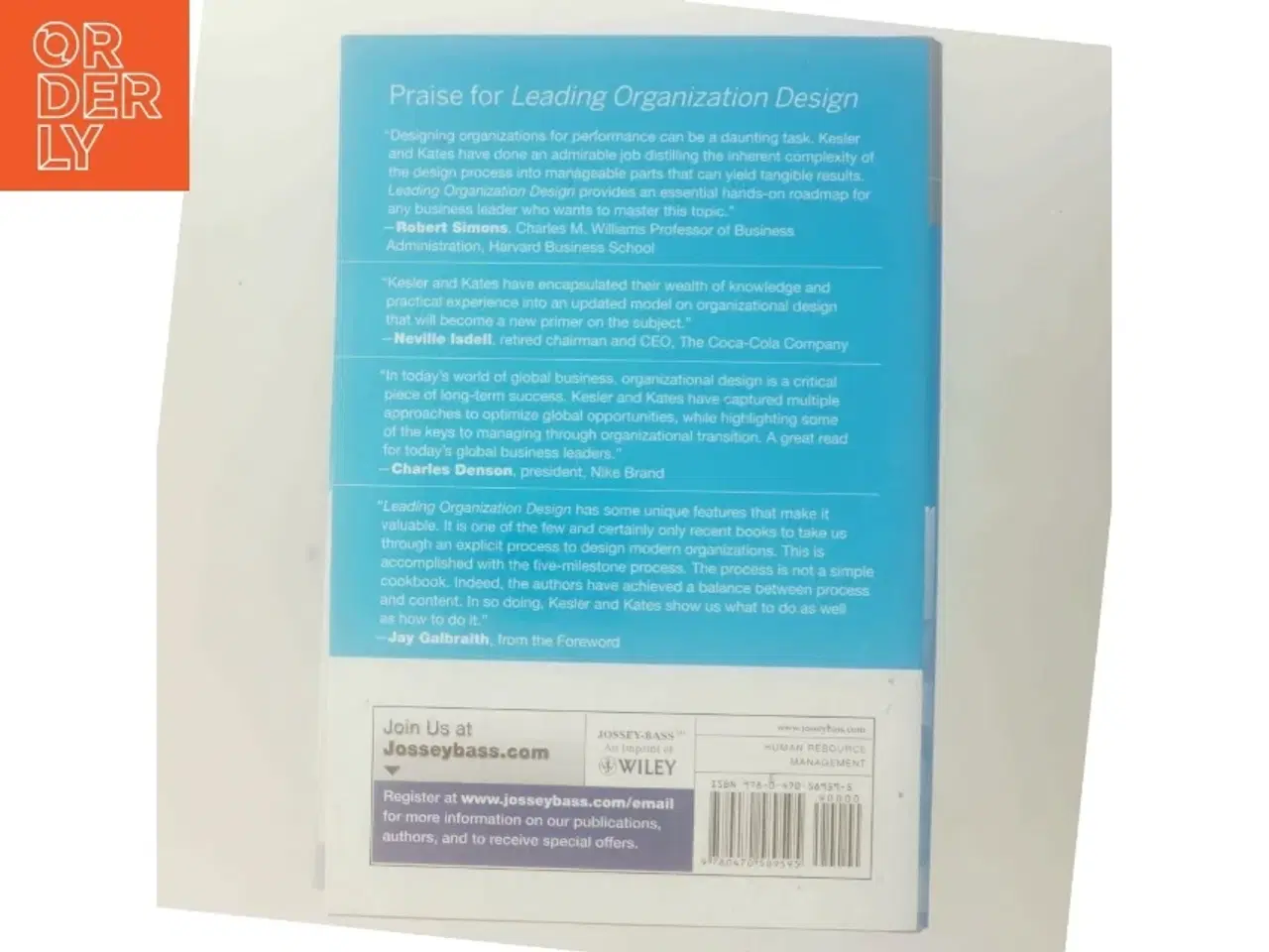 Billede 3 - Leading organization design : how to make organization design decisions to drive the results you want af Gregory Kesler (f. 1952) (Bog)
