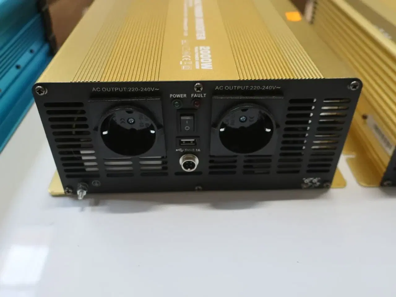 Billede 3 - Inverter GREEN ENERGY Pure Sine Wave DC/AC Power 2000W