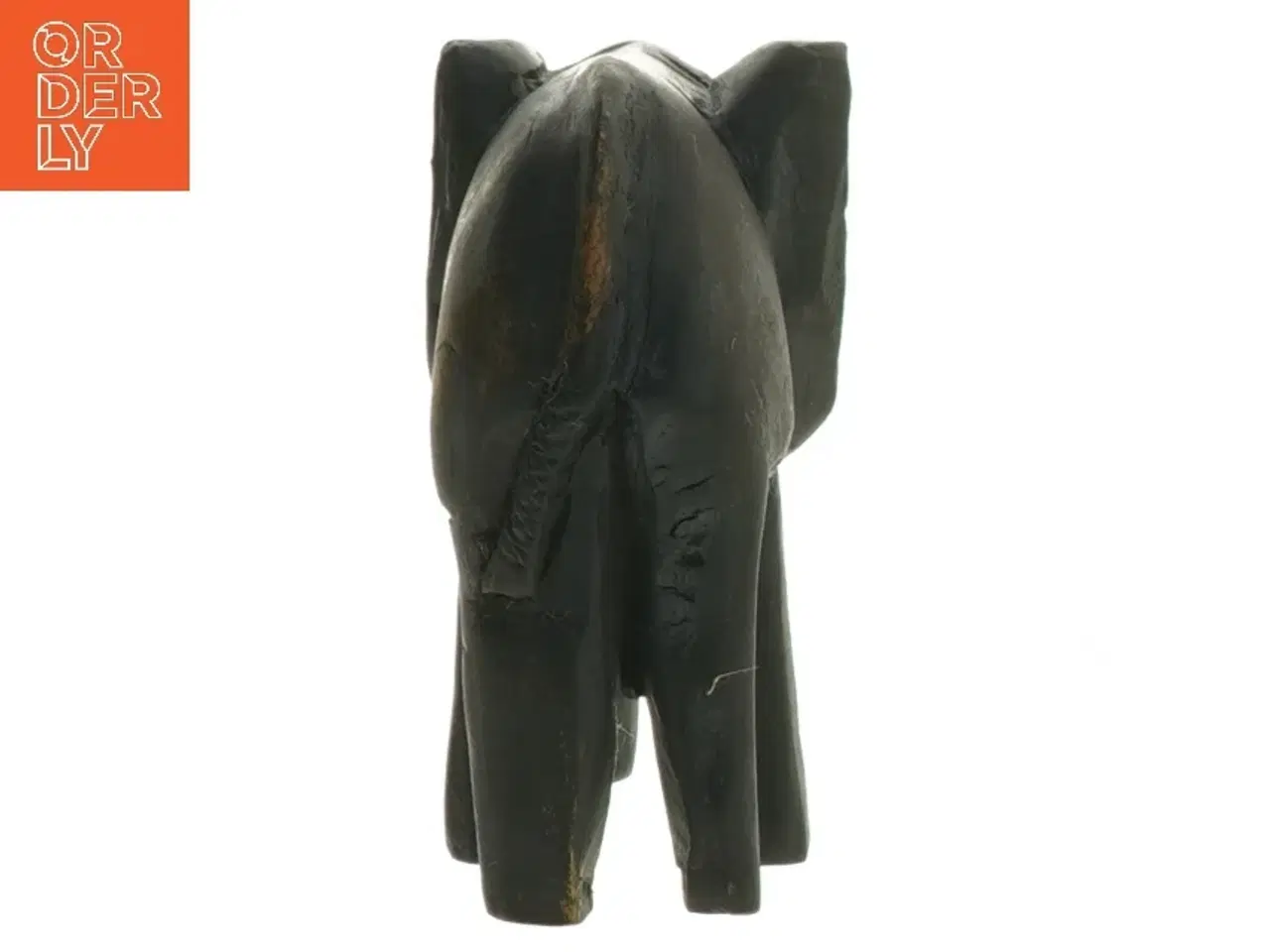 Billede 4 - Elefantfigur i træ (str. 10 cm)