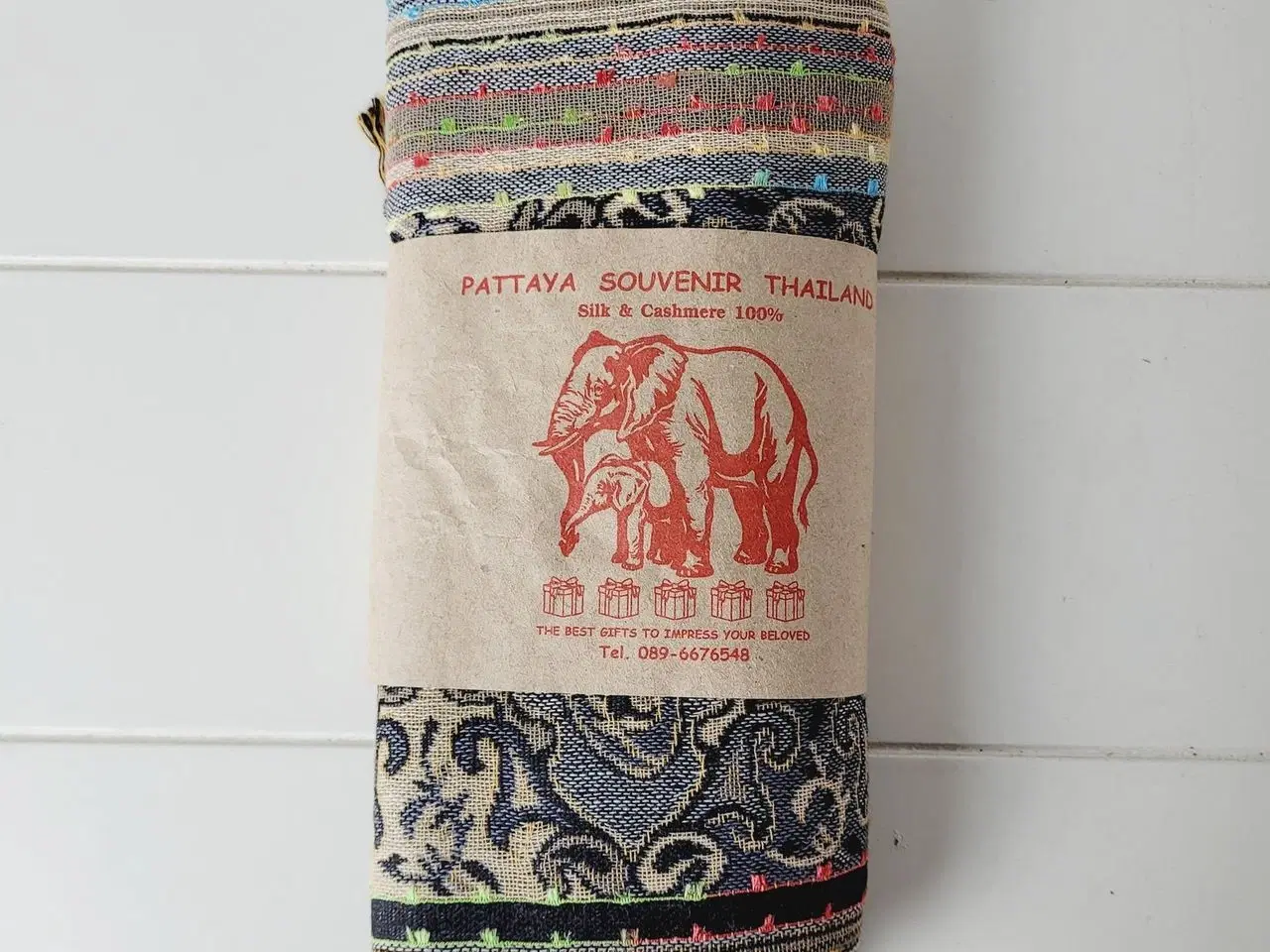 Billede 4 - ⭐️- Elegant og Blødt Pashmina Tørklæde - UBRUGT
