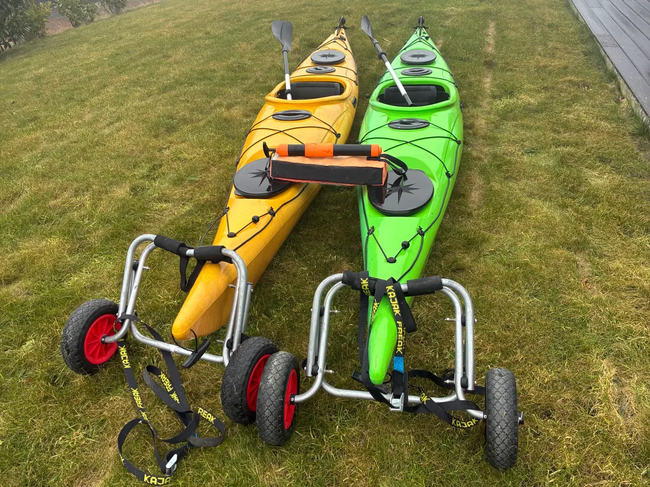 Billede 1 - 2 stk. havkajakker med alt tilbehør