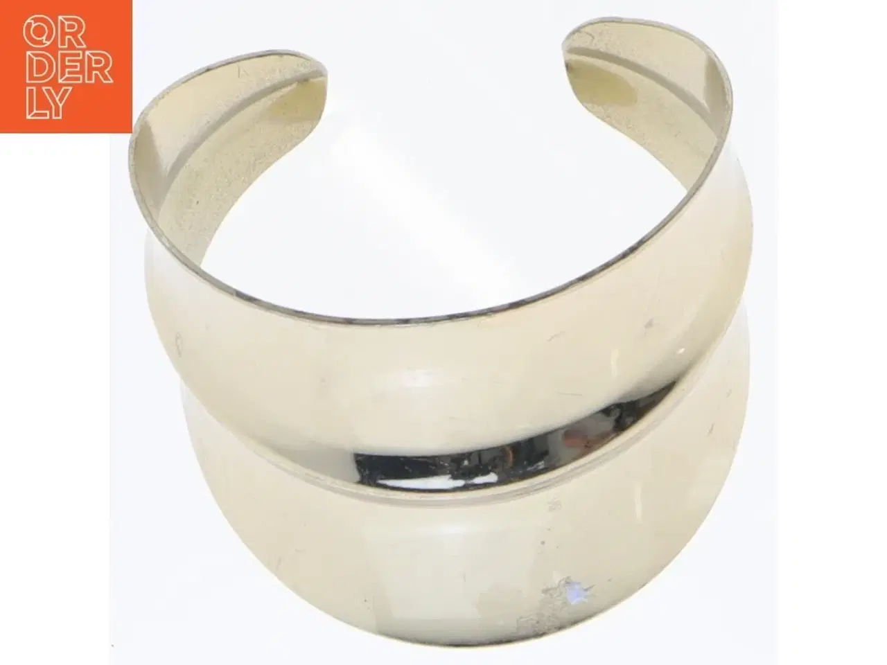 Billede 4 - Guldfarvet armbånd (str. Ø 6 cm)