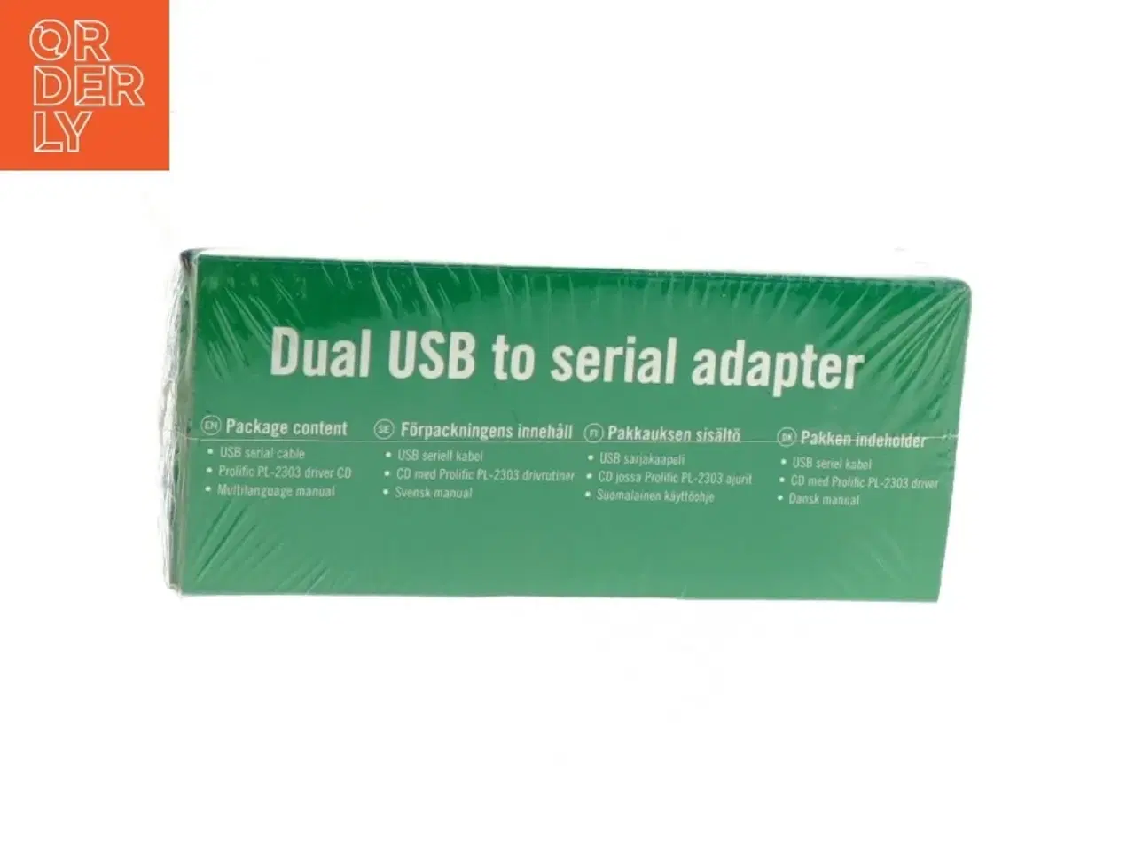 Billede 2 - Dual USB til seriel adapterkabel fra Deltaco