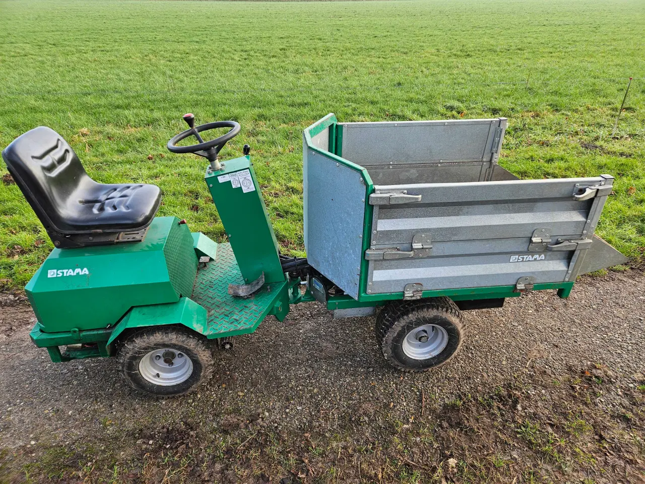 Billede 2 - Stama motorbør/kirkegårdstraktor 