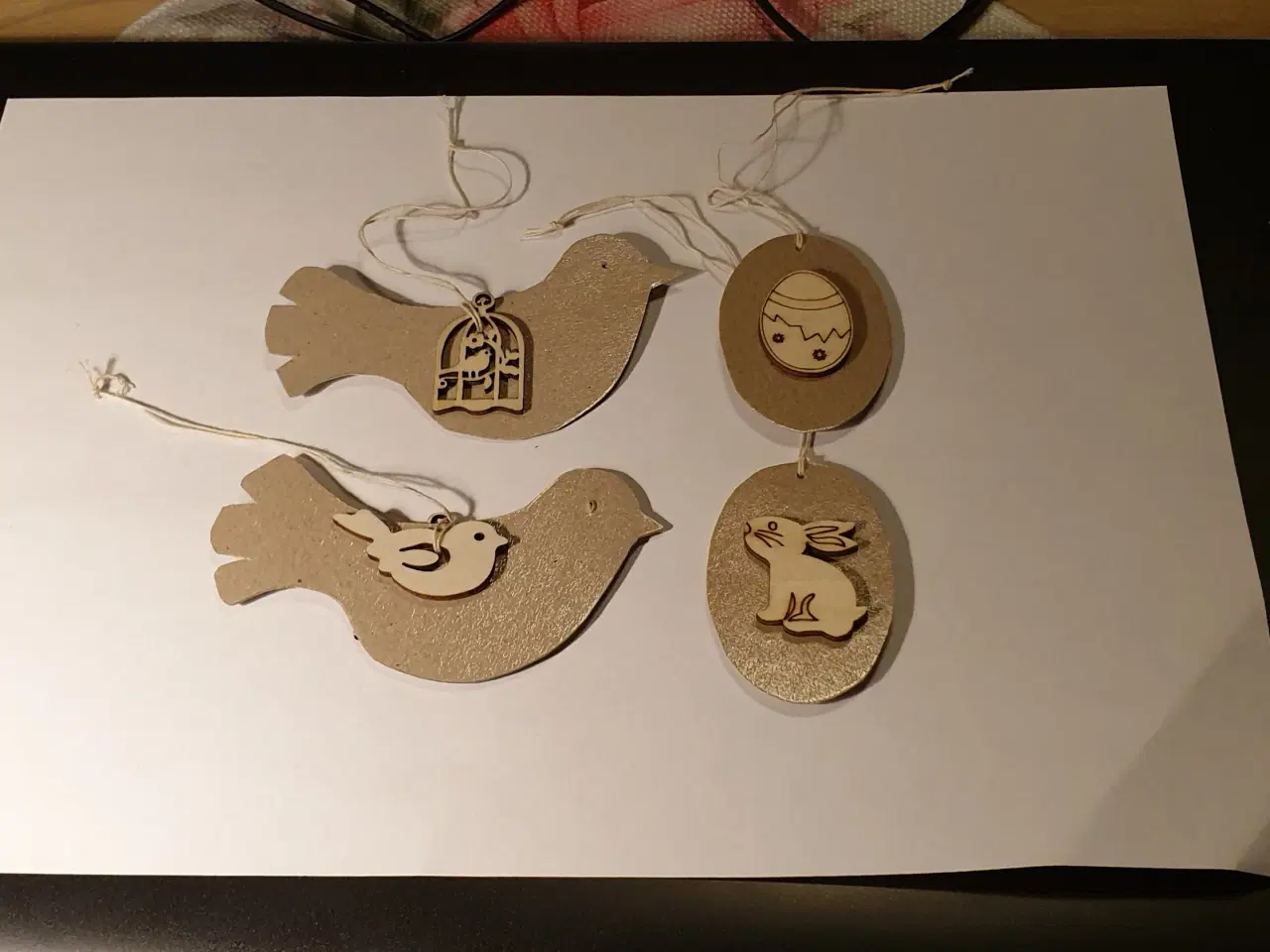 Billede 1 - Påske/forårspynt naturfarvet SE flere fotos