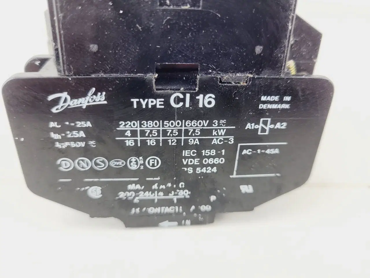 Billede 3 - Danfoss CI16 Kontaktor
