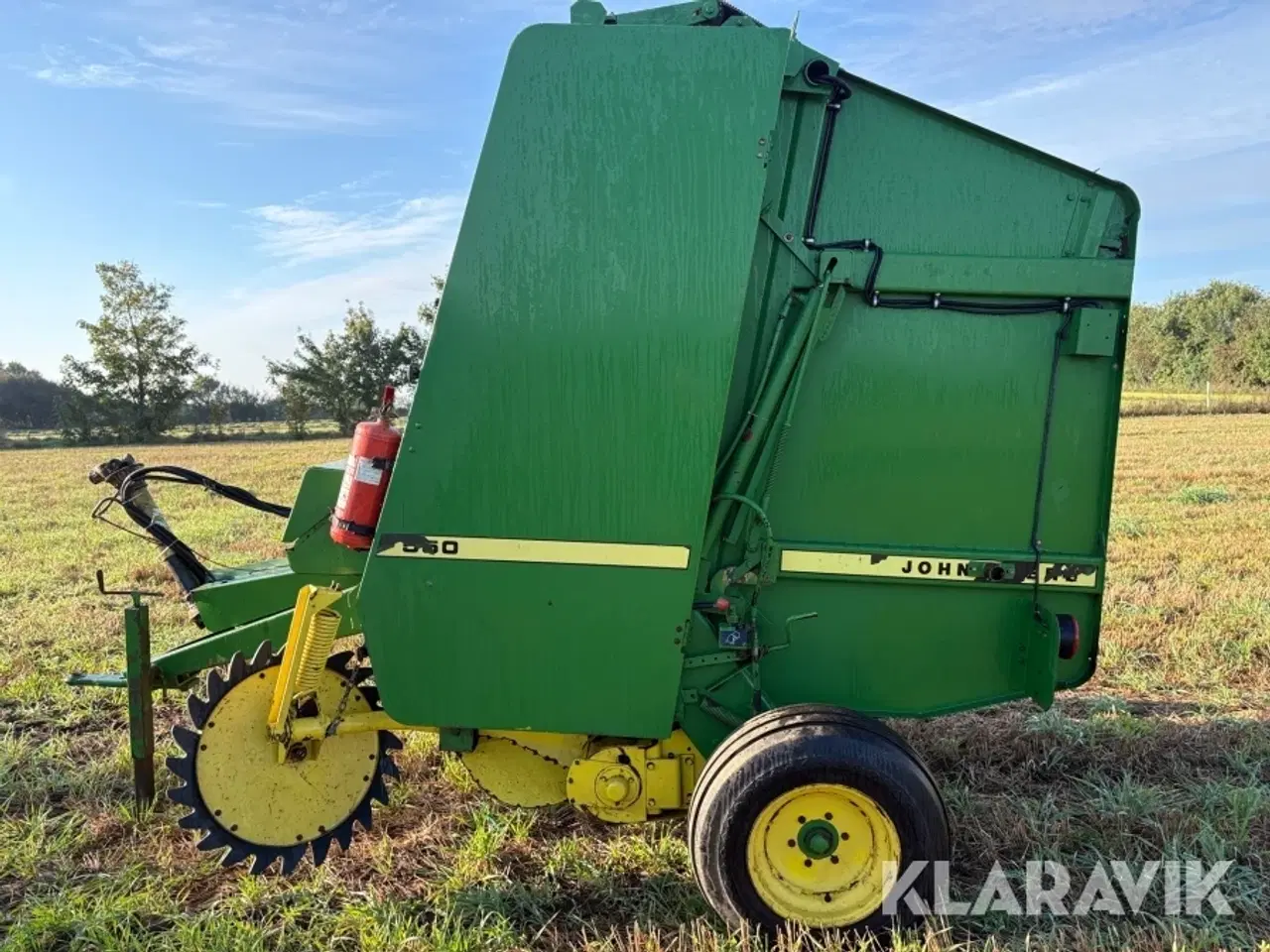 Billede 8 - Ballepresser John Deere 550