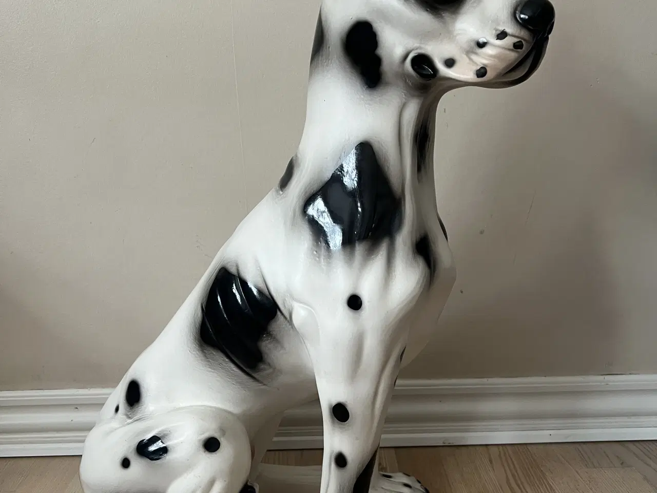 Billede 2 - Stor smuk gammel Grand Danois hunde figur 