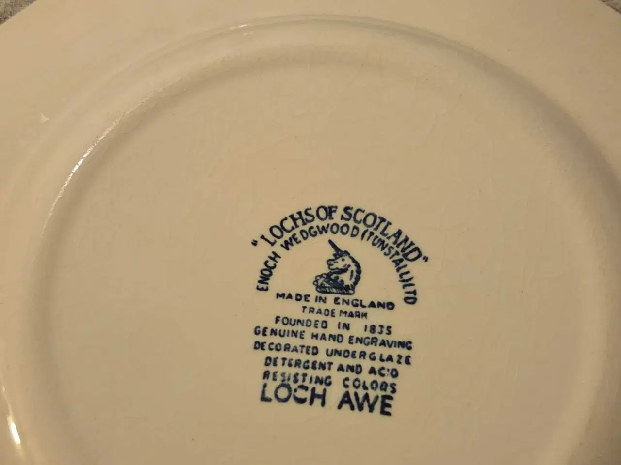 Billede 2 - Engelsk tallerken