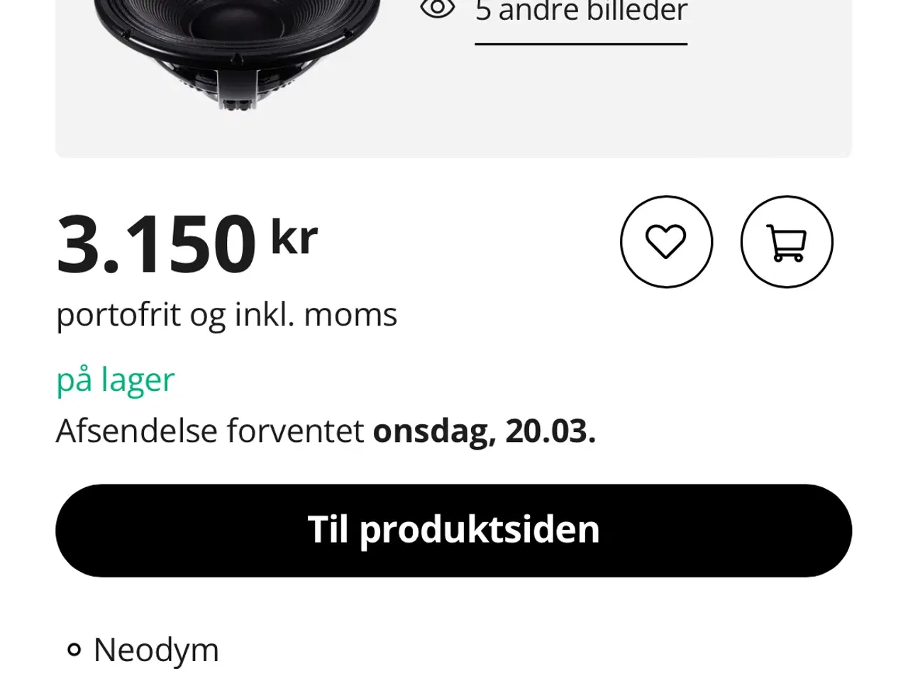 Billede 5 - Bunde/subwoofer