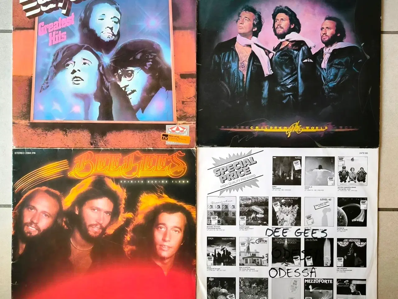 Billede 1 - 3x LP med Bee Gees