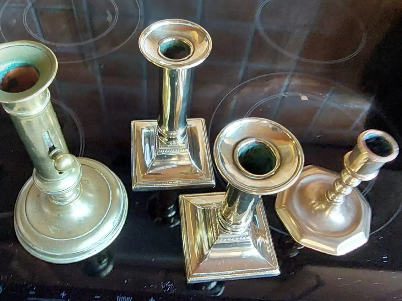 Billede 2 - ANTIKKE 17 / 1800 TALS LYSESTAGER - (samlet pris) 