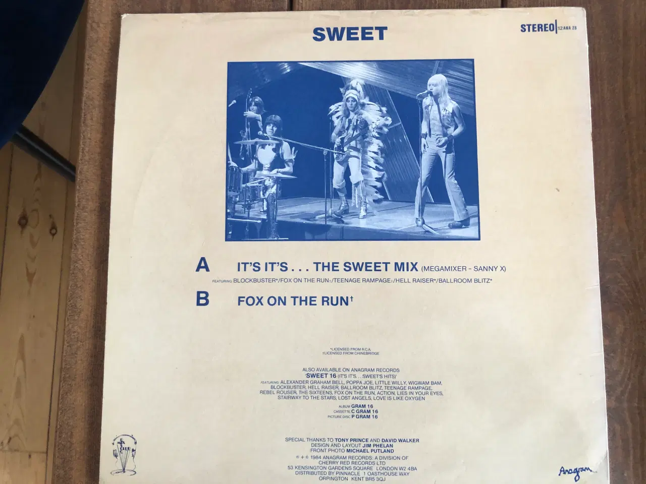 Billede 1 - Maxi single. Sweet. The sweet mix. VG+coverVg+