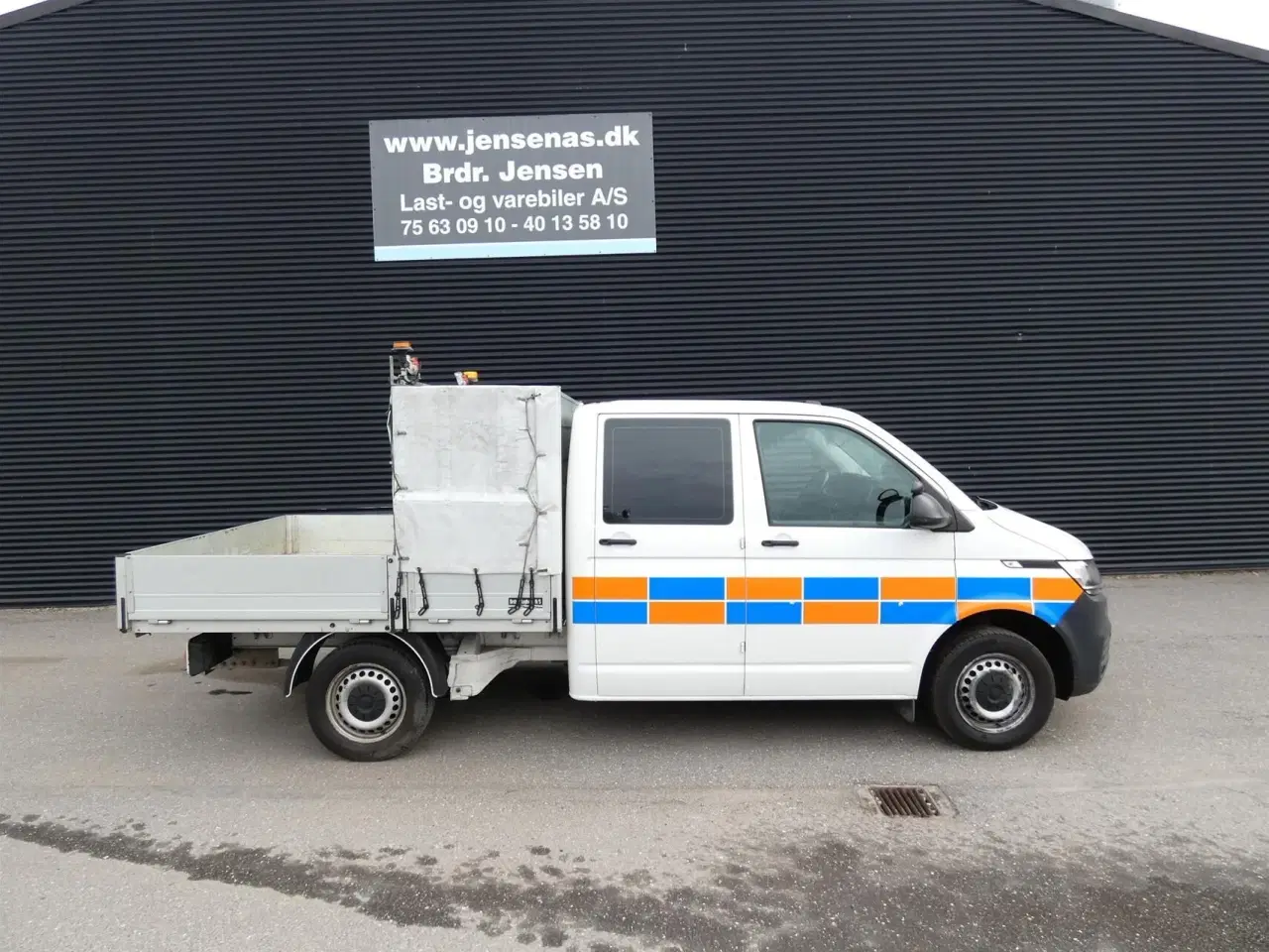 Billede 1 - VW Transporter 2,0 TDI BMT m/alulad u/bagsæde DSG 150HK DobKab 7g Aut.