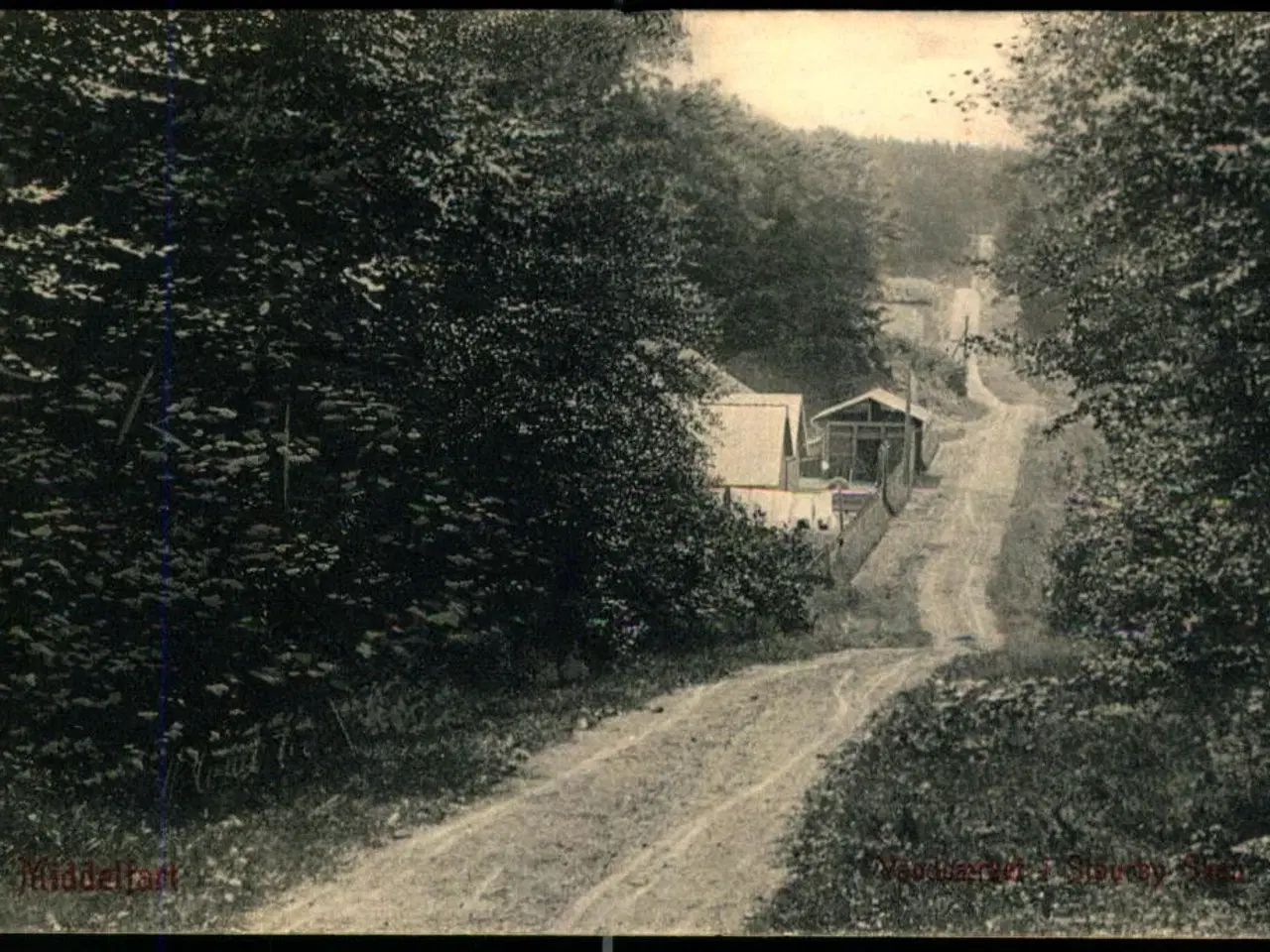Billede 1 - Middelfart - Vandværket i Staurby Skov - W.K.F. 3765 - Brugt