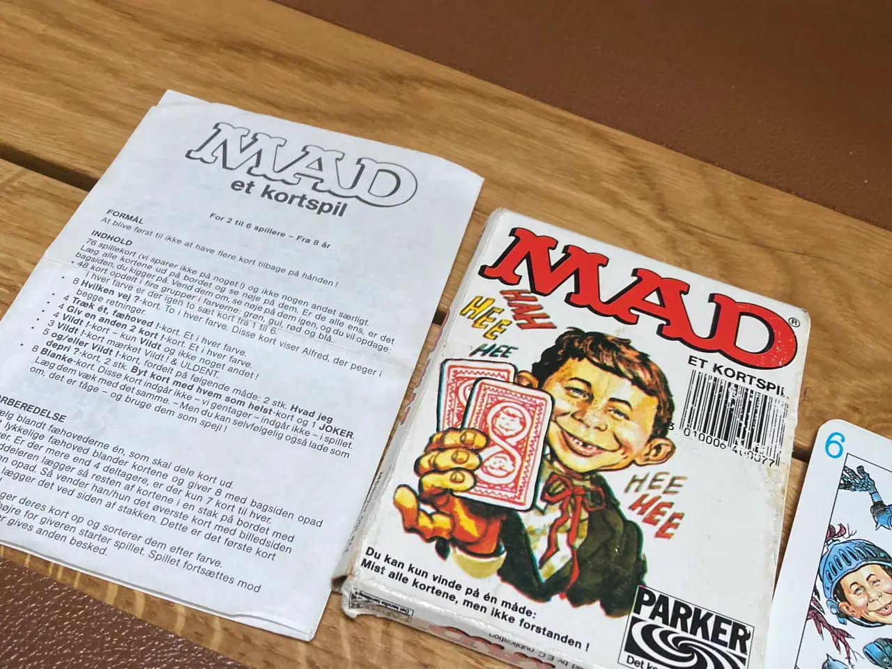 Billede 2 - MAD et kortspil