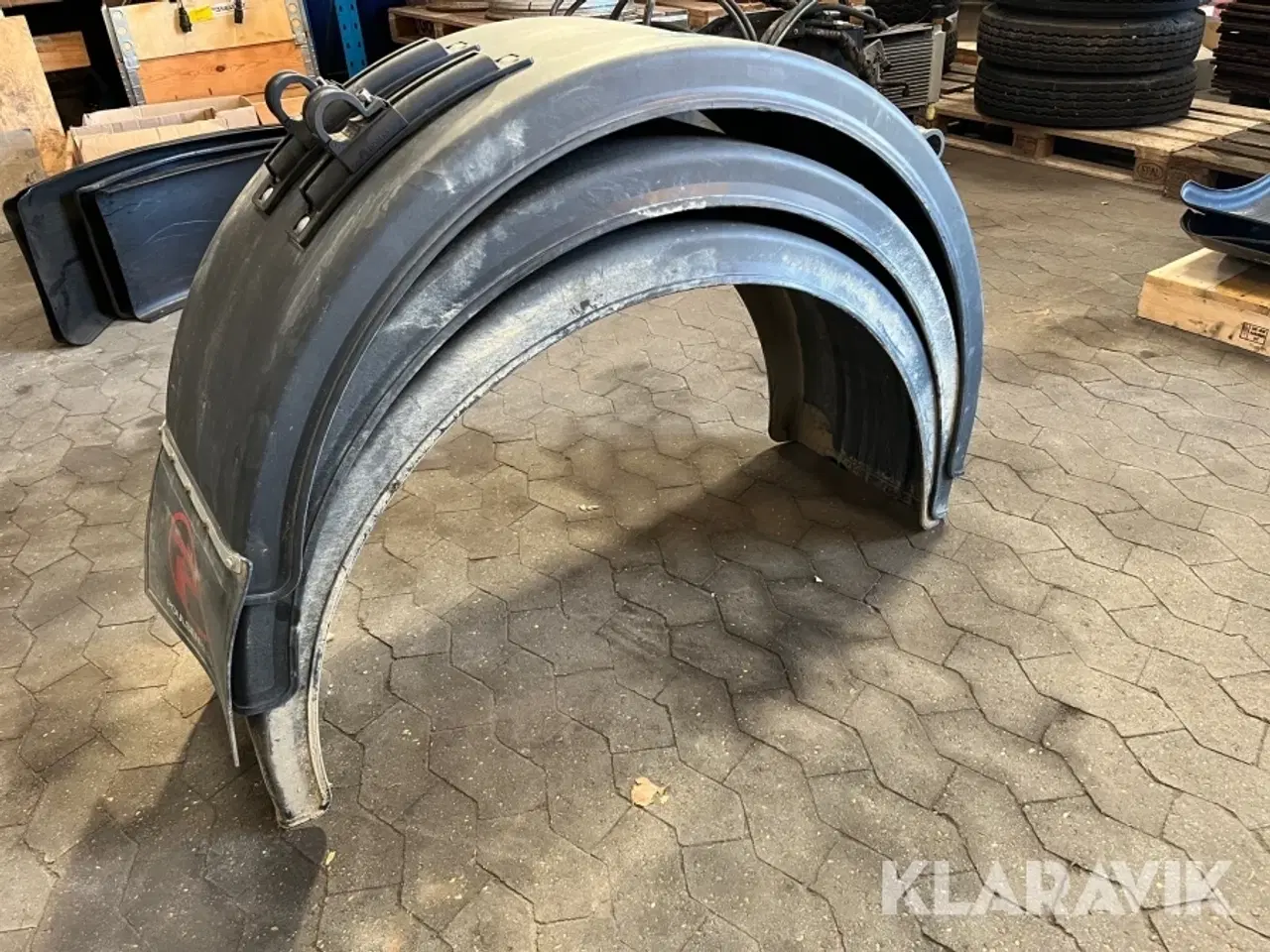 Billede 5 - Hjulskærme LAG med beslag 3 styk