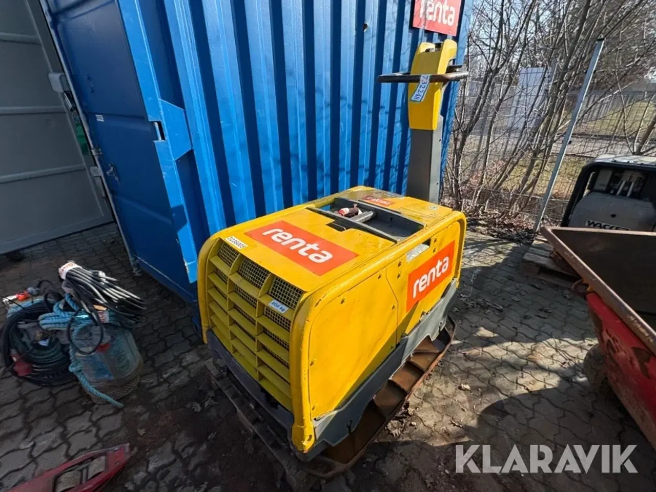 Billede 1 - Pladevibrator Wacker Neuson DPU110Lem870