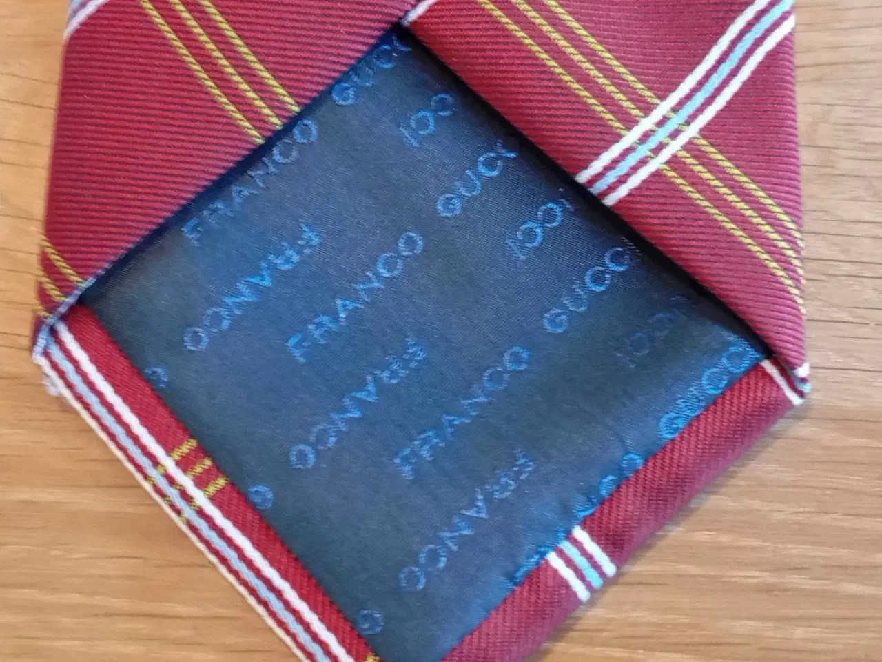 Billede 7 - Slips rød/bordeaux 