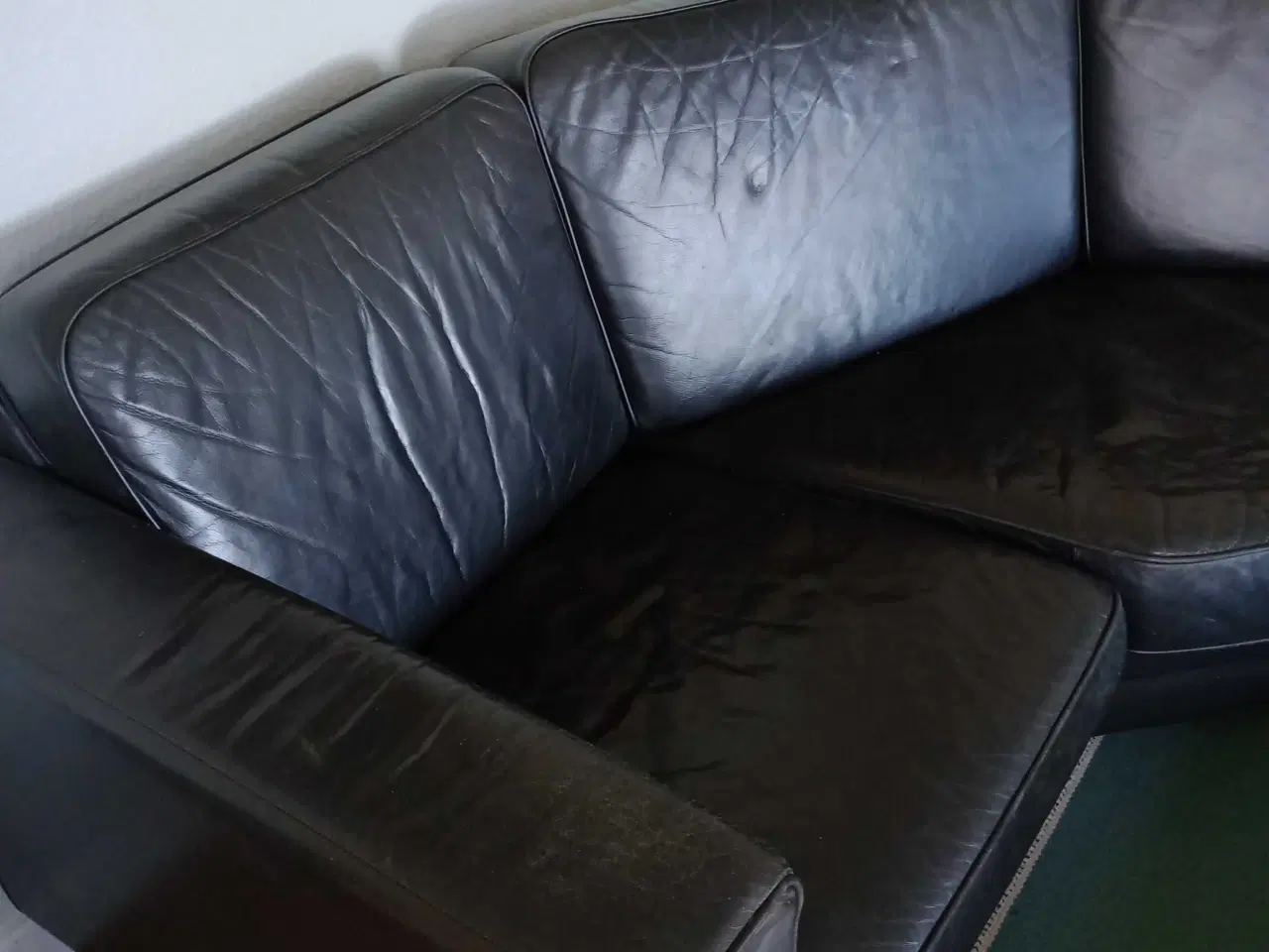 Billede 2 - Sofa med Chaiselong Bøffel.
