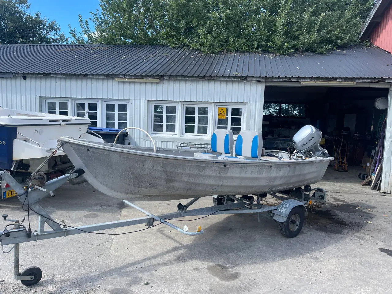 Billede 1 - Linder aul jolle Med Honda motor